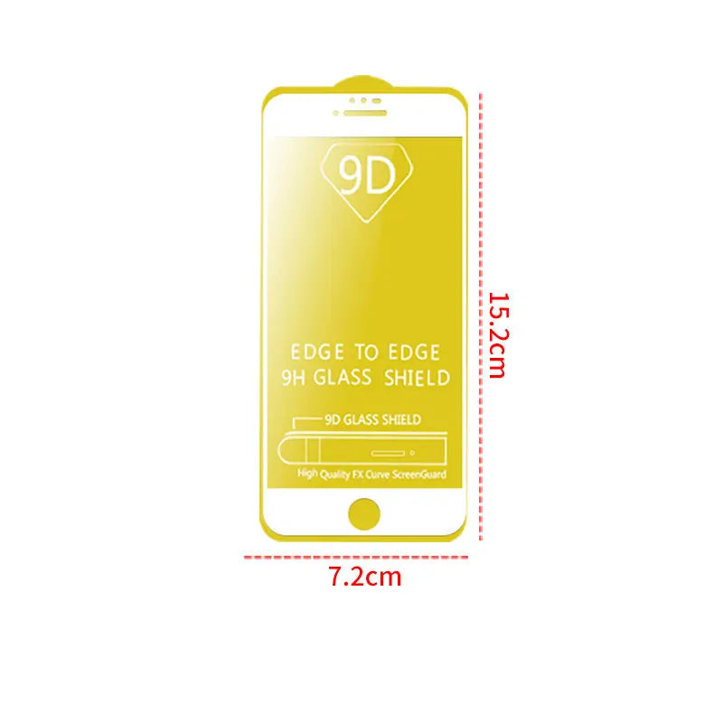 9D Full Screen Tempered Glass Protector for Mobile Phones - CPC Axessorize Tempered Glasses