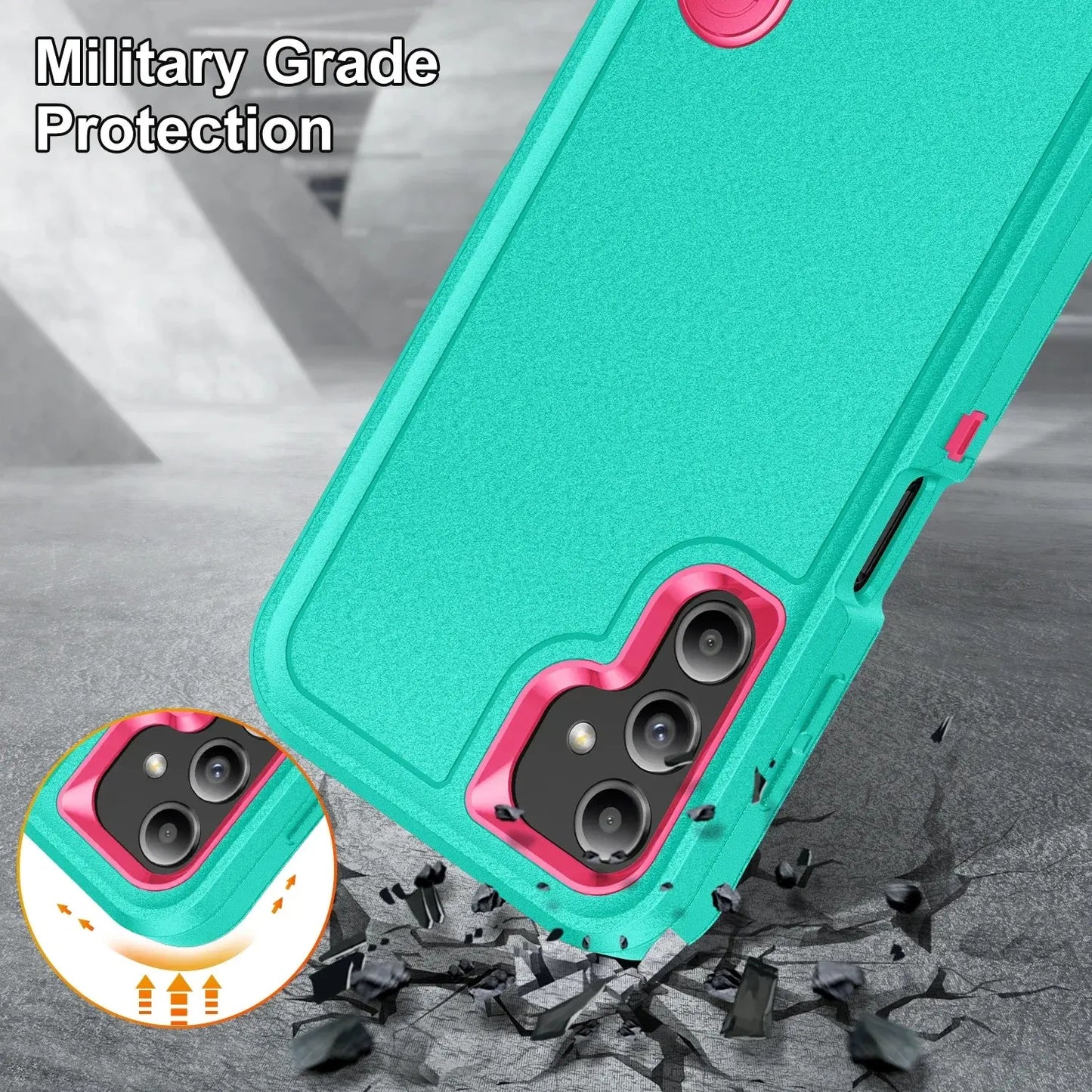 Anti-Shock Strong Fitted Cover Case for Samsung Galaxy - CPC Axessorize