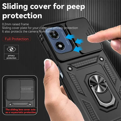 Armor Shockproof Case For Motorola Moto G Play 2024 G Power Stylus Pure 5G 2023 2022 Cover Ring Car Holder Shell Coque Funda 