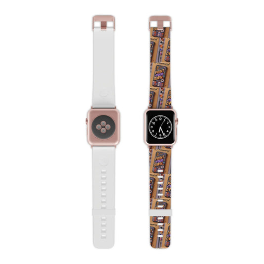 Customizable Apple Watch Band - Personalize Your Style  7.5-0.75-42-44-mm-Rose-Gold