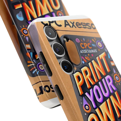 Customizable Tough Phone Cases - Print Your Own Design 