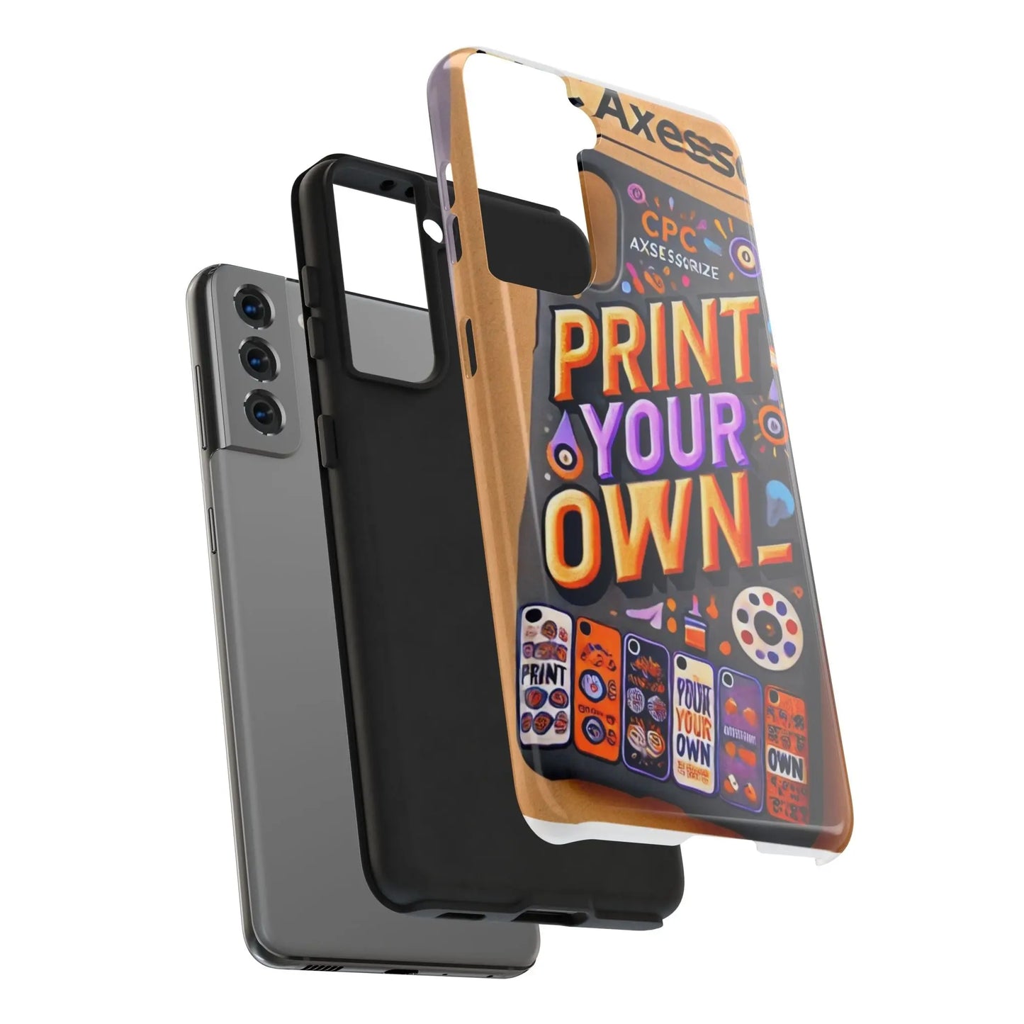 Customizable Tough Samsung Cases - Print Your Own Design 