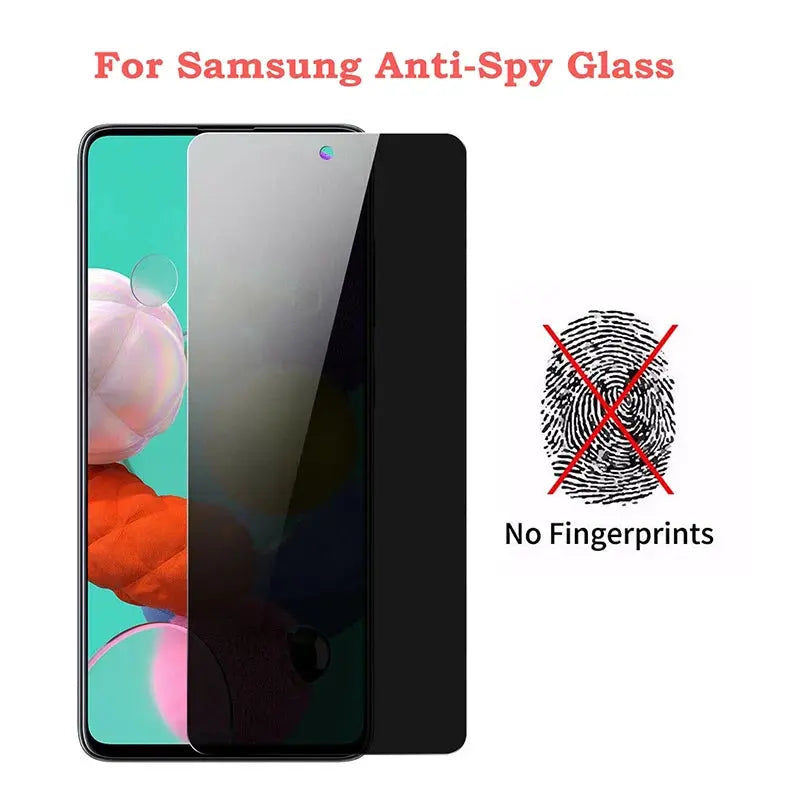 Privacy Screen Protector for Samsung Galaxy – Anti-Spy Protective Glass - CPC Axessorize